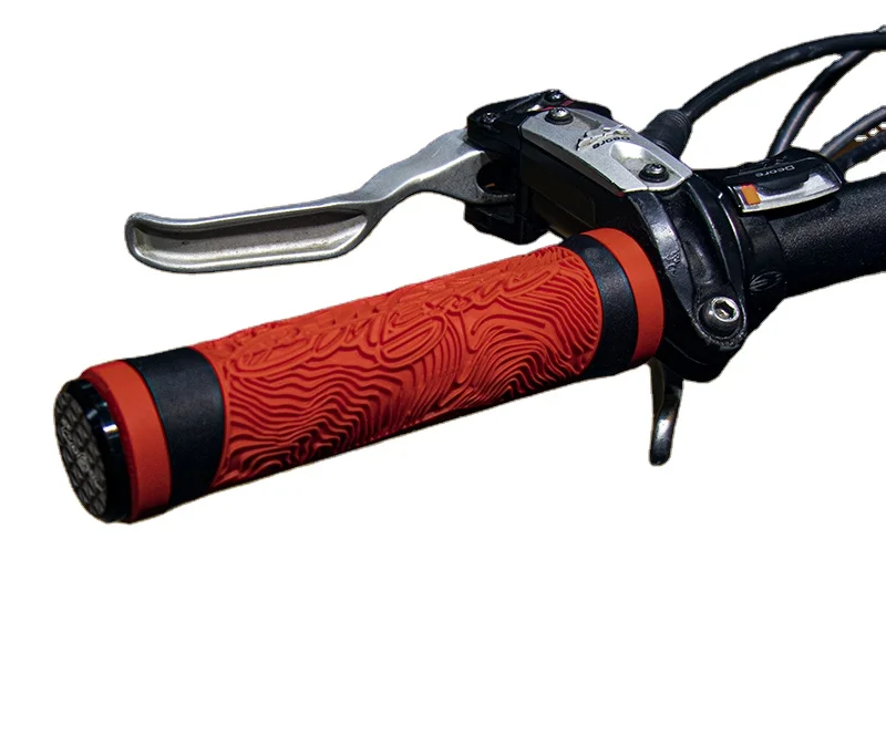 ENLEE Unique Design Bicycle Handle bar Grips Cover Double Color Bike Hand Grip