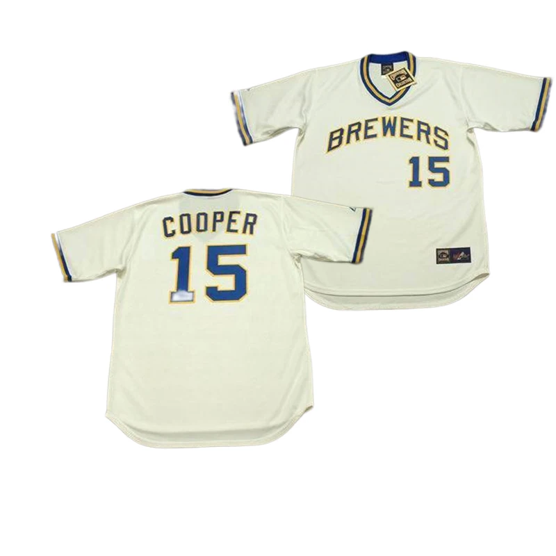 cecil cooper brewers jersey