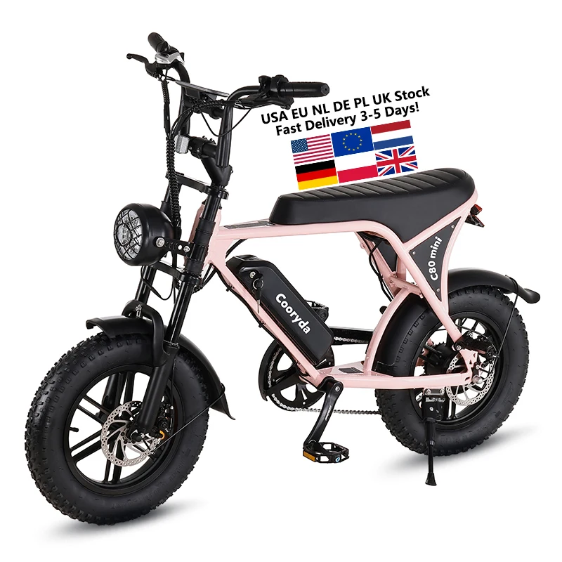 電動自転車OUXI C80ミニ電動自転車1000W卸売電動自転車ミニ電動