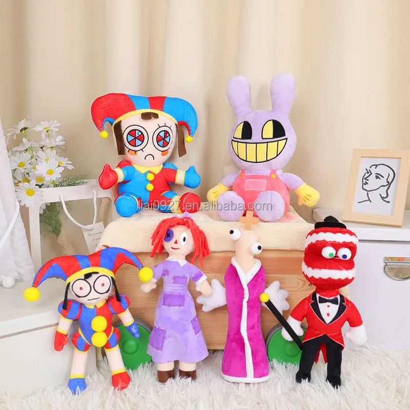 The Amazing Digital Circus Plush Toy 25cm Stuffed Pomni The Jester