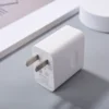 Chargeur US 66W Blanc