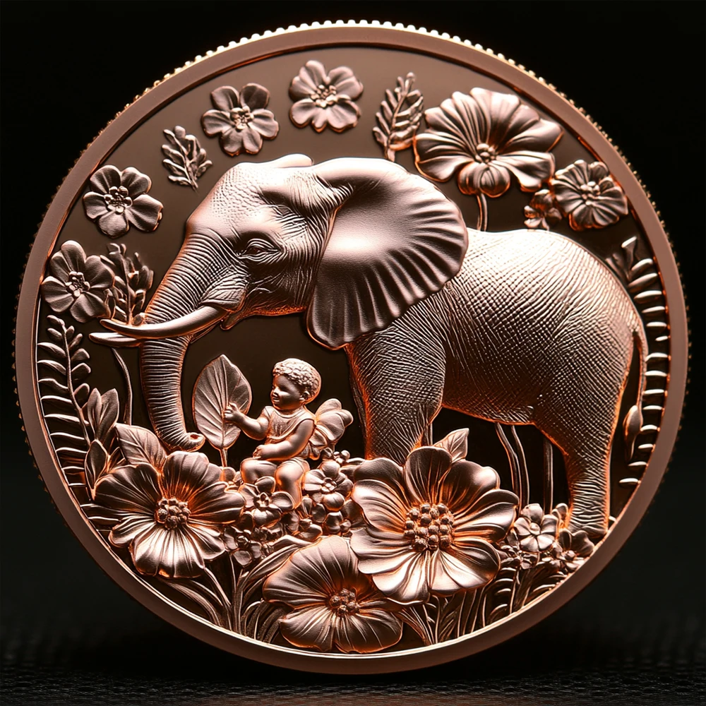 Alibaba.com: Customized 1 oz 999 Pure Copper Coin, Africa Natural ...