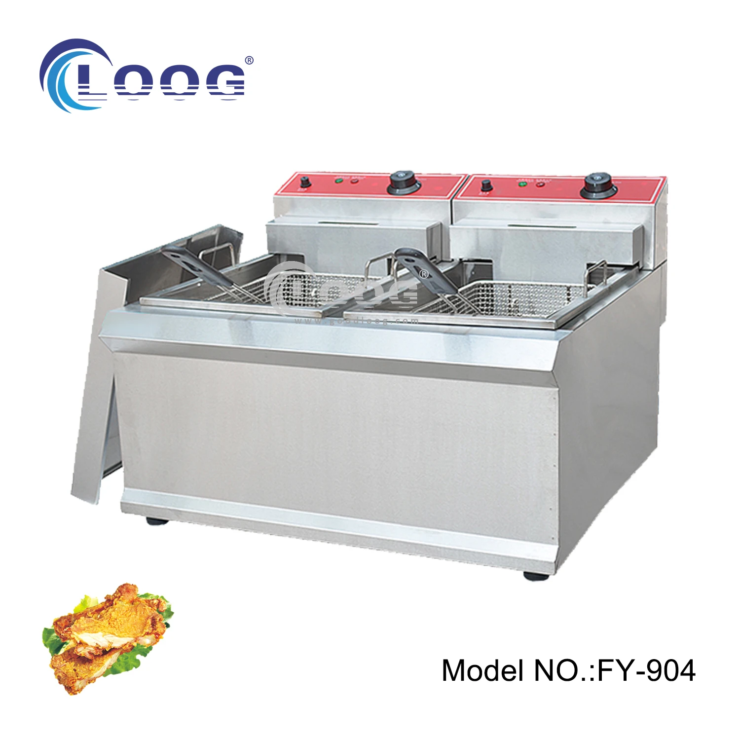 Goodloog Kitchen Equipment Factory Prices Commercial Deep Fryer