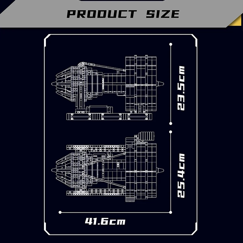 Maquette Mould King 10141 – Moteur D'avion 2256 Pièces – Blocs De Construction – Mécanismes Réalistes – Cadeau Pour Ados Dès 14 Ans