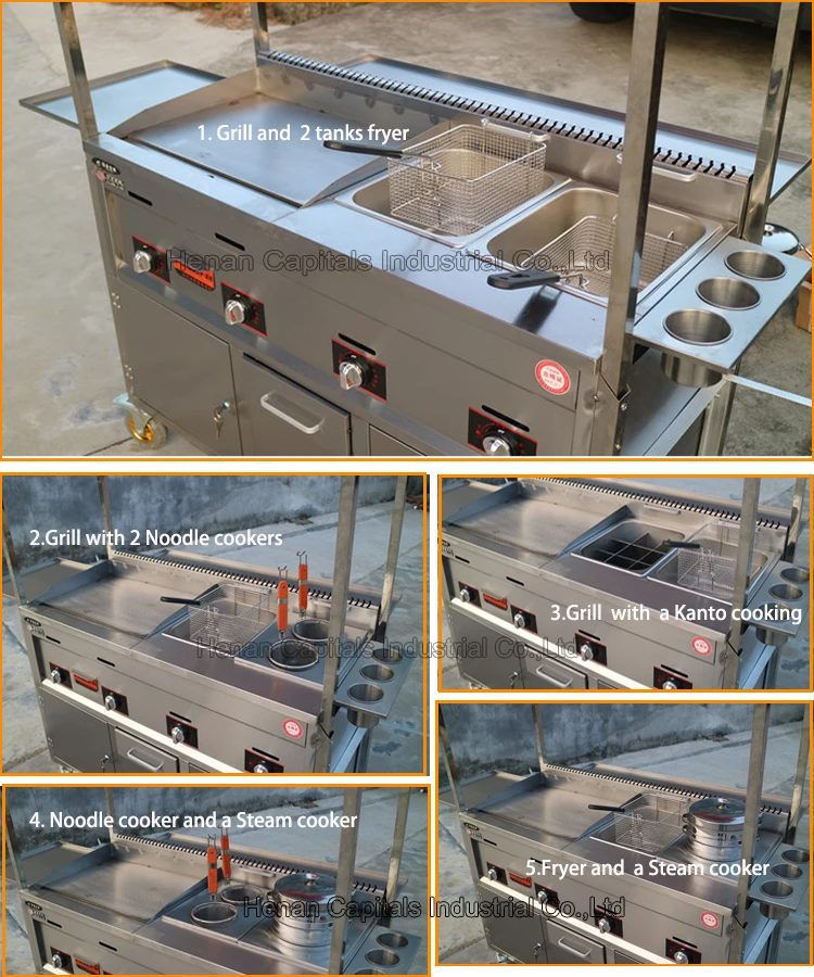 
Тележка для хот-догов, Передвижной Прицеп для еды, газовый гриль, тележка для еды 