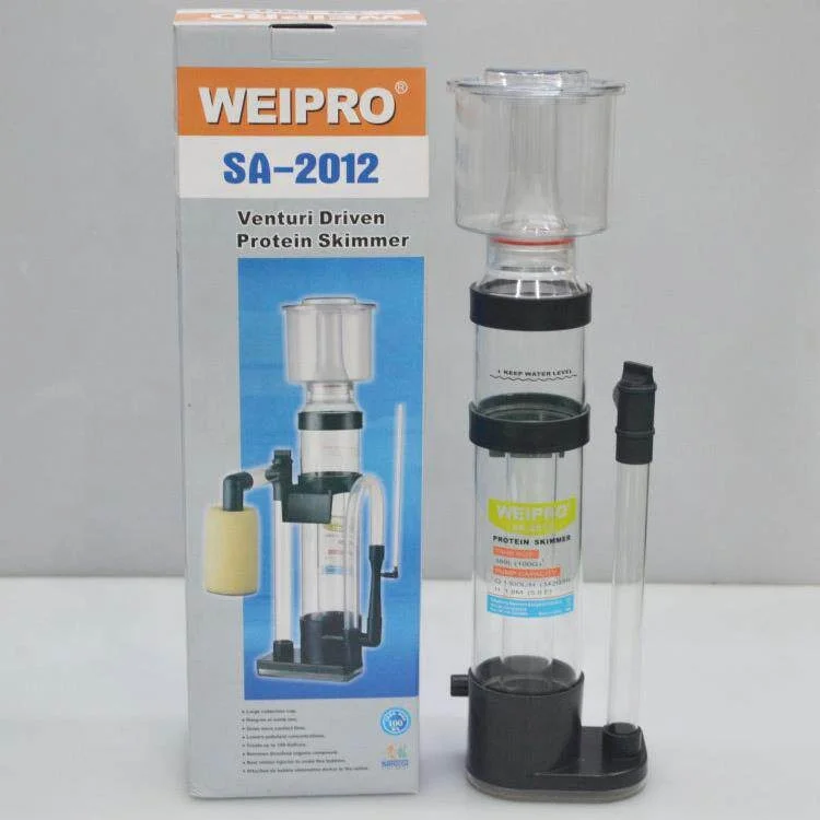 WEIPRO Adjustable Protein Skimmer for 280L-580L Saltwater