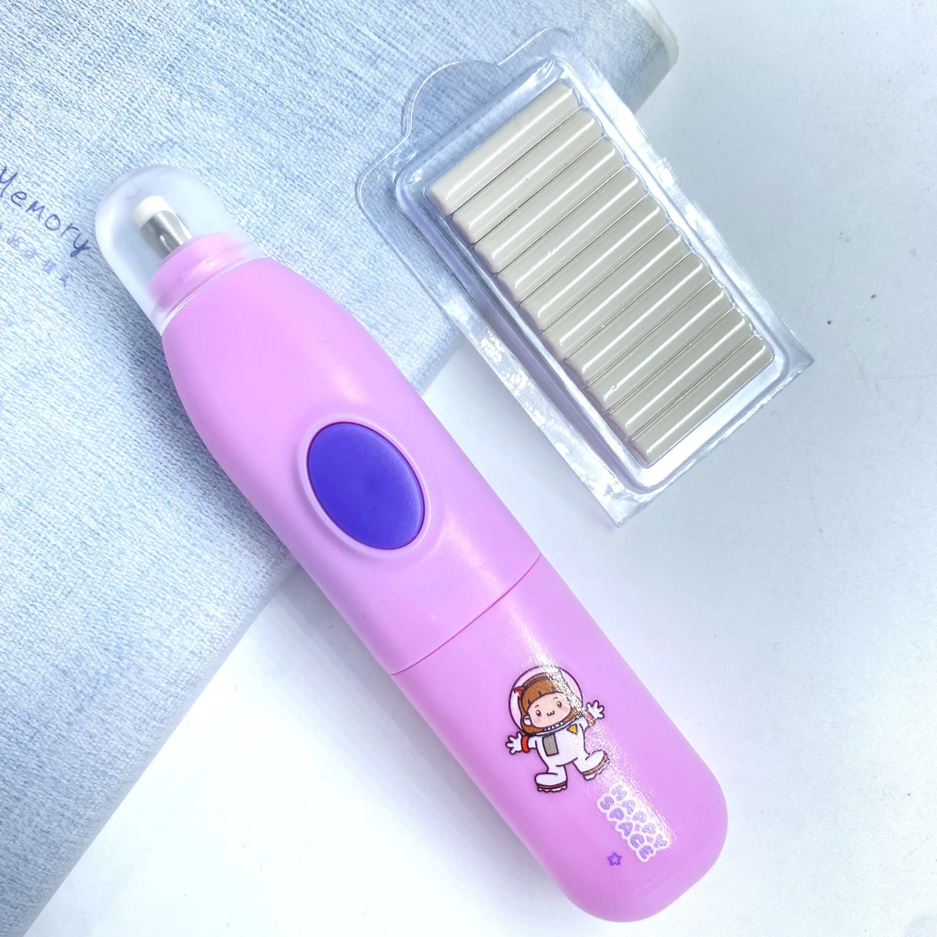 Лидер продаж канцелярские товары автоматическая новинка Студенческие карандаши ластик уникальный пластиковый Электрический