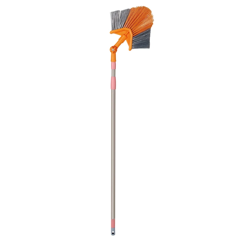 Plastic Ceiling Broom with Telescopic Handle Extension Rod Cleaning Brush