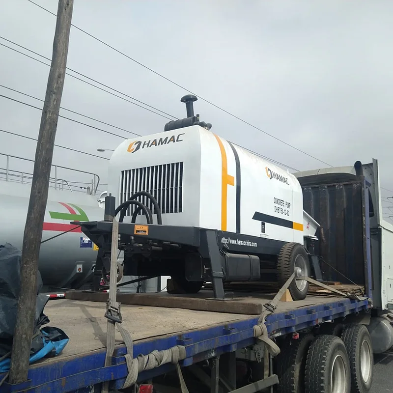 Hot Selling diesel Concrete Pump Vibrator Water Pump Mini Concrete Pump Machine for Sale