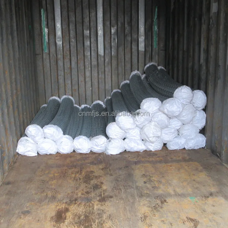 Factory Direct Supply Pvc Coated 6Ft Chain Link Wire Mesh Fencing Price In Kenya For Garden manufacture