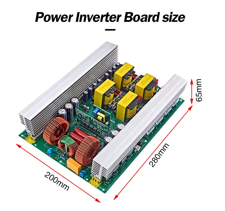 JYINS OEM/DOM 12V DC to AC Power Inverter PCB Board Electronic Assembly Board Manufacturer's Printed Circuit for Cars