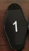 black No.1 with keyring