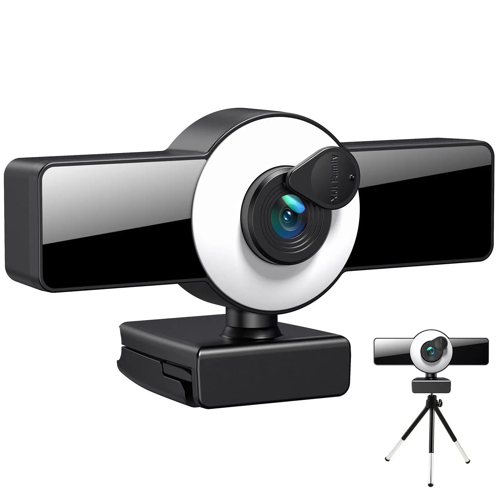4K Webcam with 1080P Wide Angle Autofocus Streaming Built in Microphone Web Camera