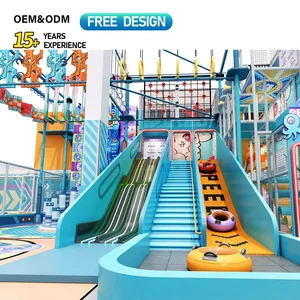 One-Stop Service Indoor Playground Playland Soft Play Equipment Entertainment Kids Play Amusement Center for a Big Shopping Mall
