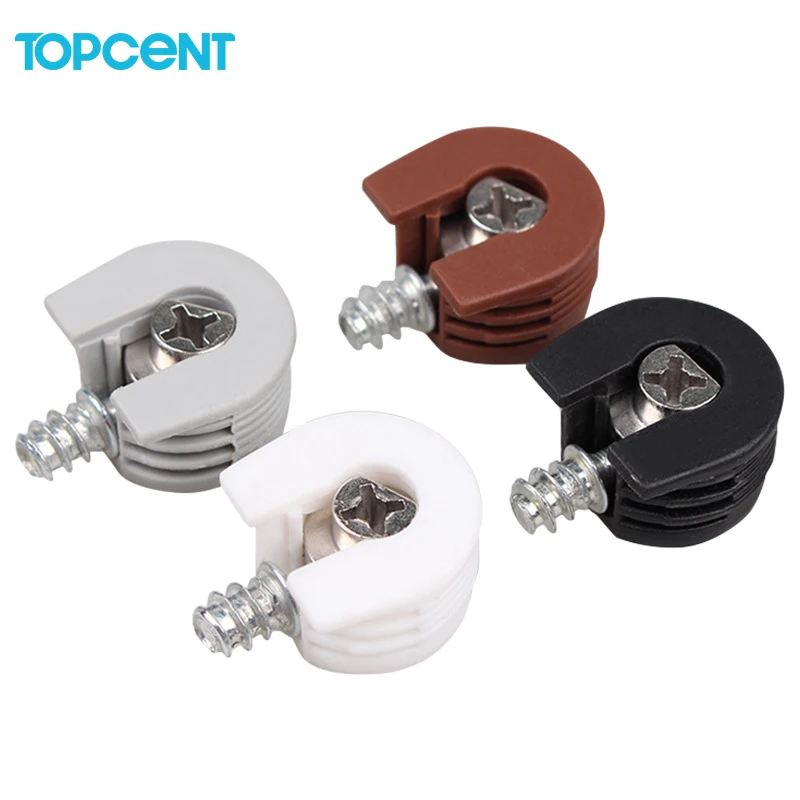 TOPCENTプラスチック木製家具キャビネットrafixコネクタ