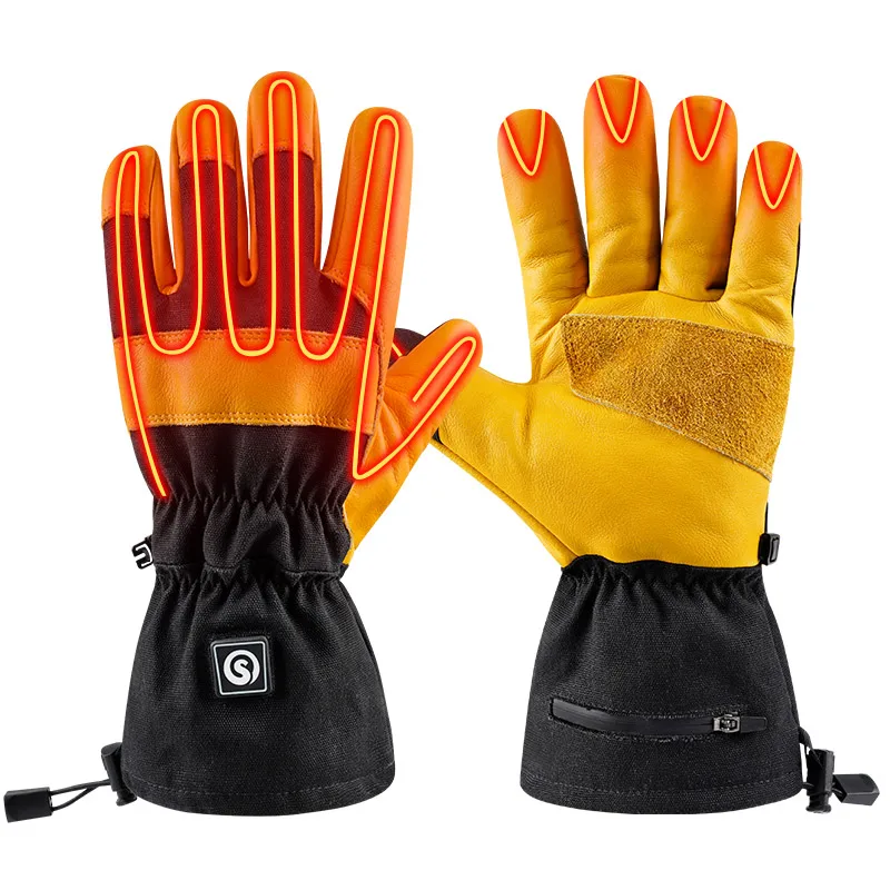 men's heated work gloves