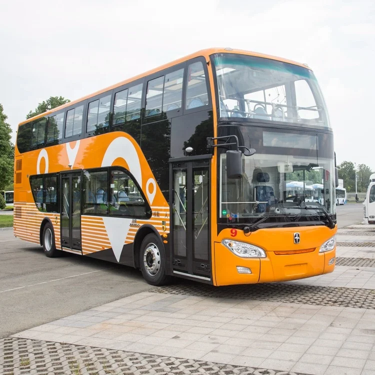 Price of New Bus Half Open Double-Decker Sightseeing Inner