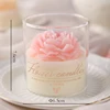 Taza de peonía rosa