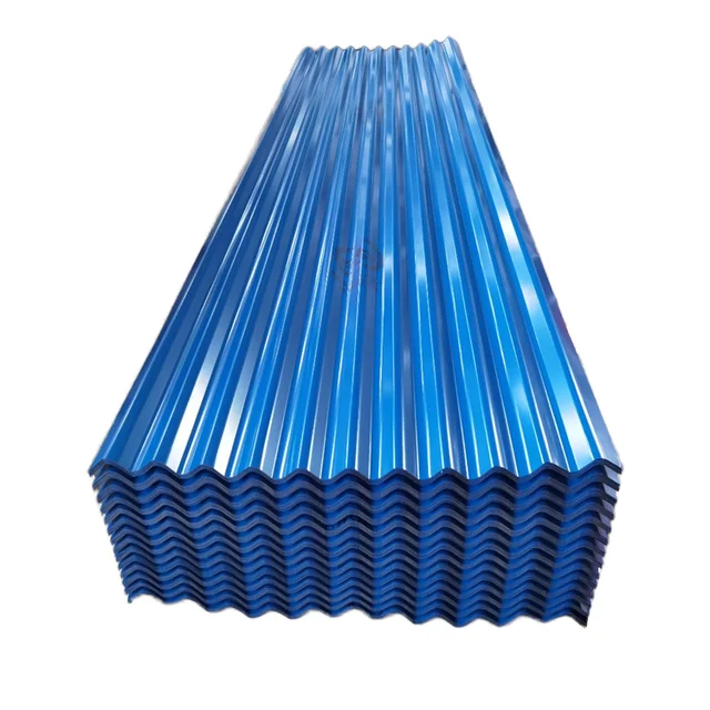 Corrugated Metal Roofing Sheet Color Coated Zinc Roof Sheet Prepainted Galvanized Steel