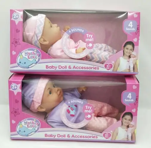 Educational Model Toy Style Real Love Lifelike  Reborn  Newborn Baby Doll  for Bebe and Kids  Toys