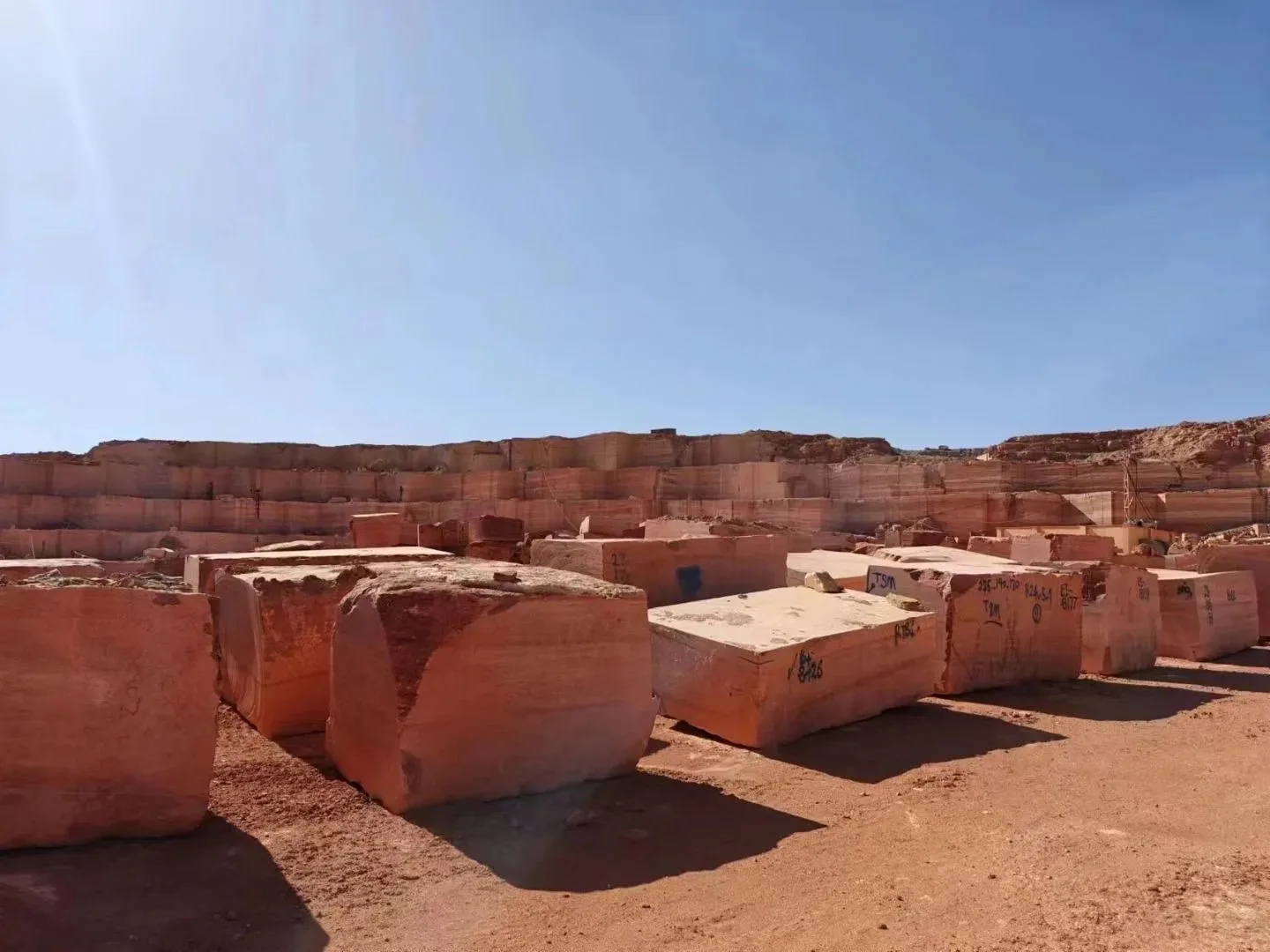 product modern natural red cave stone travertine limestone tile interior hotel bathroom wall and floor sink marble premium natural stone-2