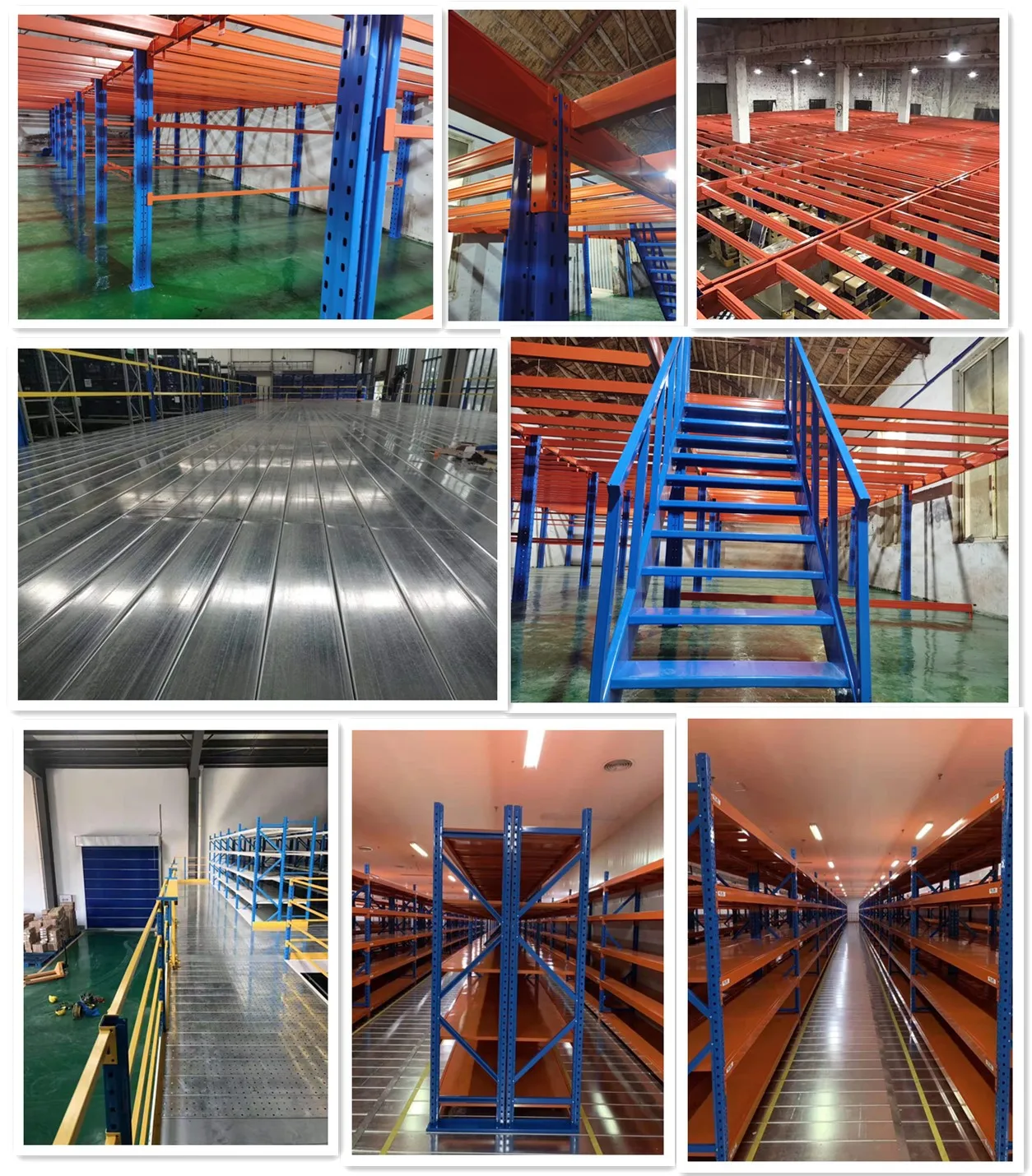 Warehouse Steel Platform Mezzanine Floor Attic Racking System - Buy ...