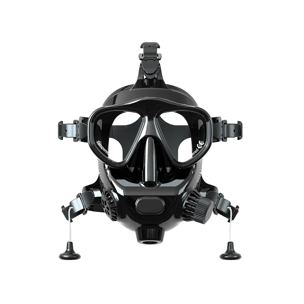 Scuba Diving Mask Full Face Snorkel Masks Underwater Breathing ...