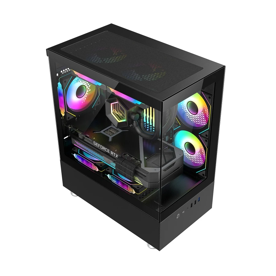 High Quality Micro ATX PC Case Computer Cases Towers Computer Case Gaming Casing Casin C aperçu 3