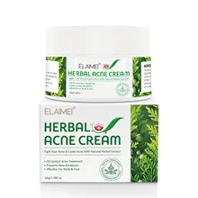 OEM Cremas Faciales Tea Tree Oil Acne Cream Soin De La Peau Face Care Moisturizing Scars Acne Remove Cream Natural Face Cream