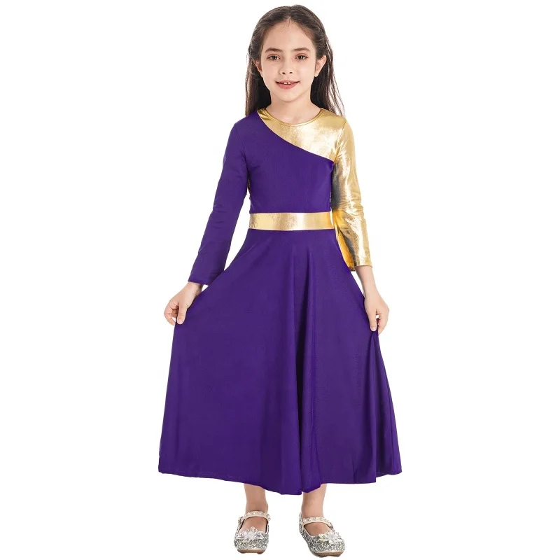 4-14 Stage Dance Performance Wear - White Lyrical Costumes 4-14 Stage Dance Performance Wear - White Lyrical Costumes