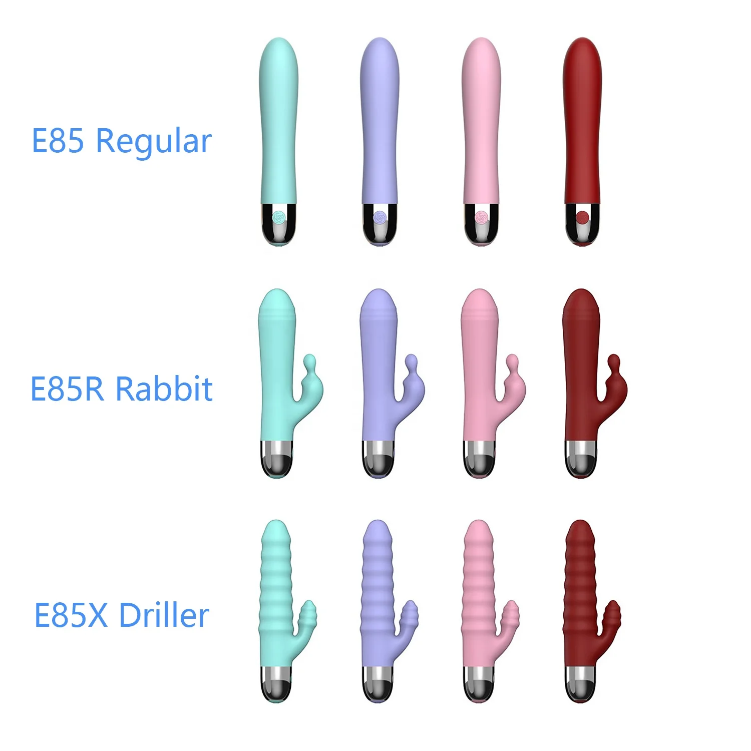 Vibrateur  double tte 10 modes Rabbit Vibe Vaginal Adult Sex Toys
