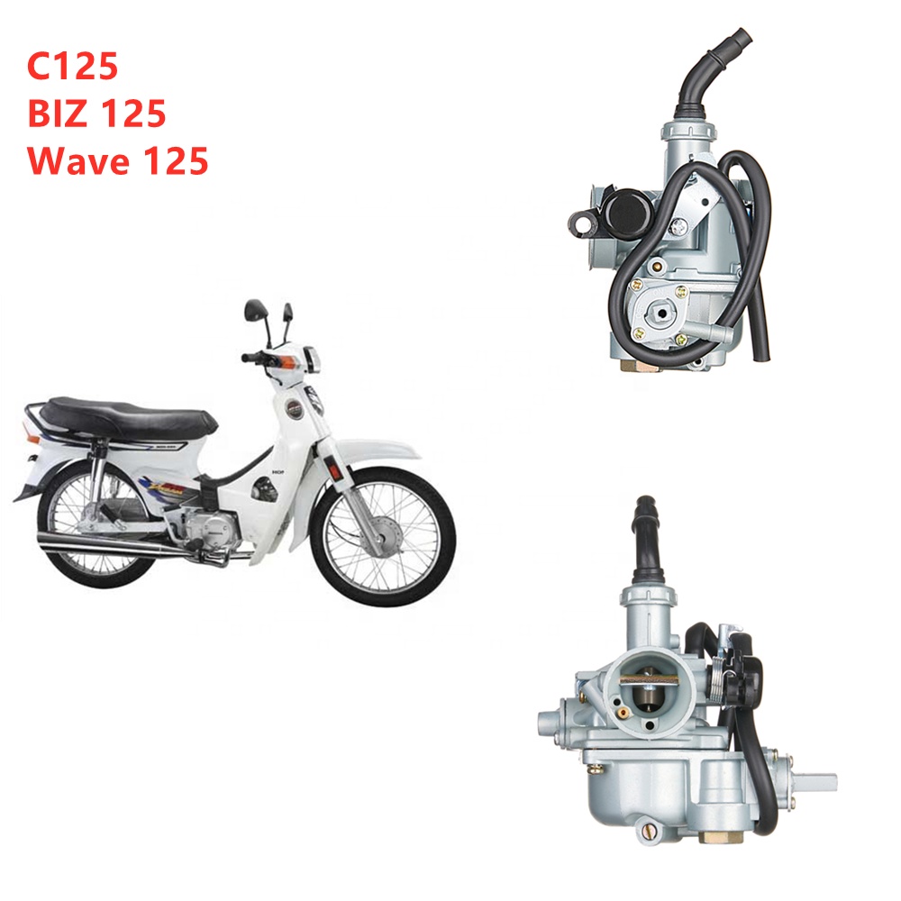 Карбюратор мотоциклетный PZ19B 19 мм для Honda Wave 100 110 125 Dream C125 BIZ
