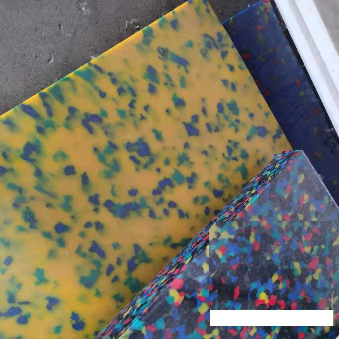 Wholesale Colorful Hdpe Plastic Sheet Multicolored Compression Molded