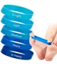 Blue finger arch training ring-set with resistance indicator