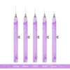 Motif marbré violet
