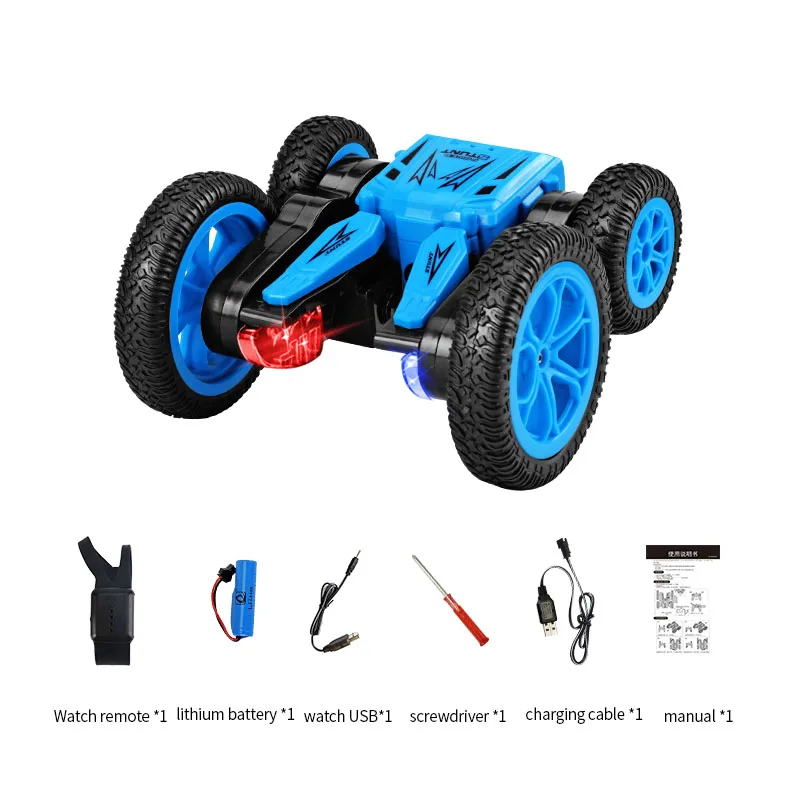 1:20 Scale Gravity Sensor Remote Control Stunt Car Watch Gesture Sensor  Control Rc Stunt Toy Car