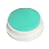 Recorded version-white background-lake blue