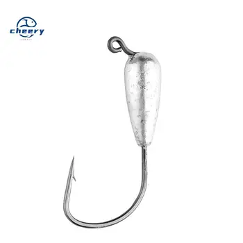 CHEERY Jig Head Hook for Soft Worm Lures, Special Jig Hooks Specially Designed for Mandarin Fish & Sea Bass – Soft Lure – view 2