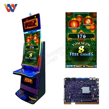 Newest Chine FU DAO LE 4 in 1 multi Slot Game Machine 42 inch touch screen with Ideck Slot machine Cabinet