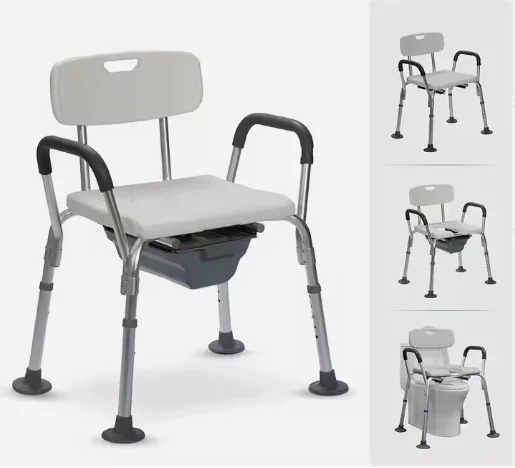 Widely welcomed adjustable permanent shower bathroom seat medical chair for shower bathroom supplier