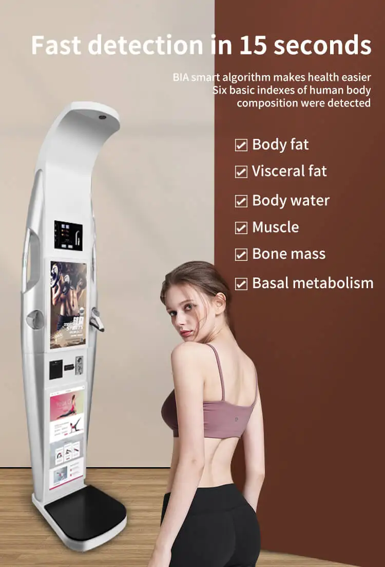 product sonka medical body fat scale ultrasonic height weight scale body composition analyzer machine for gym-64