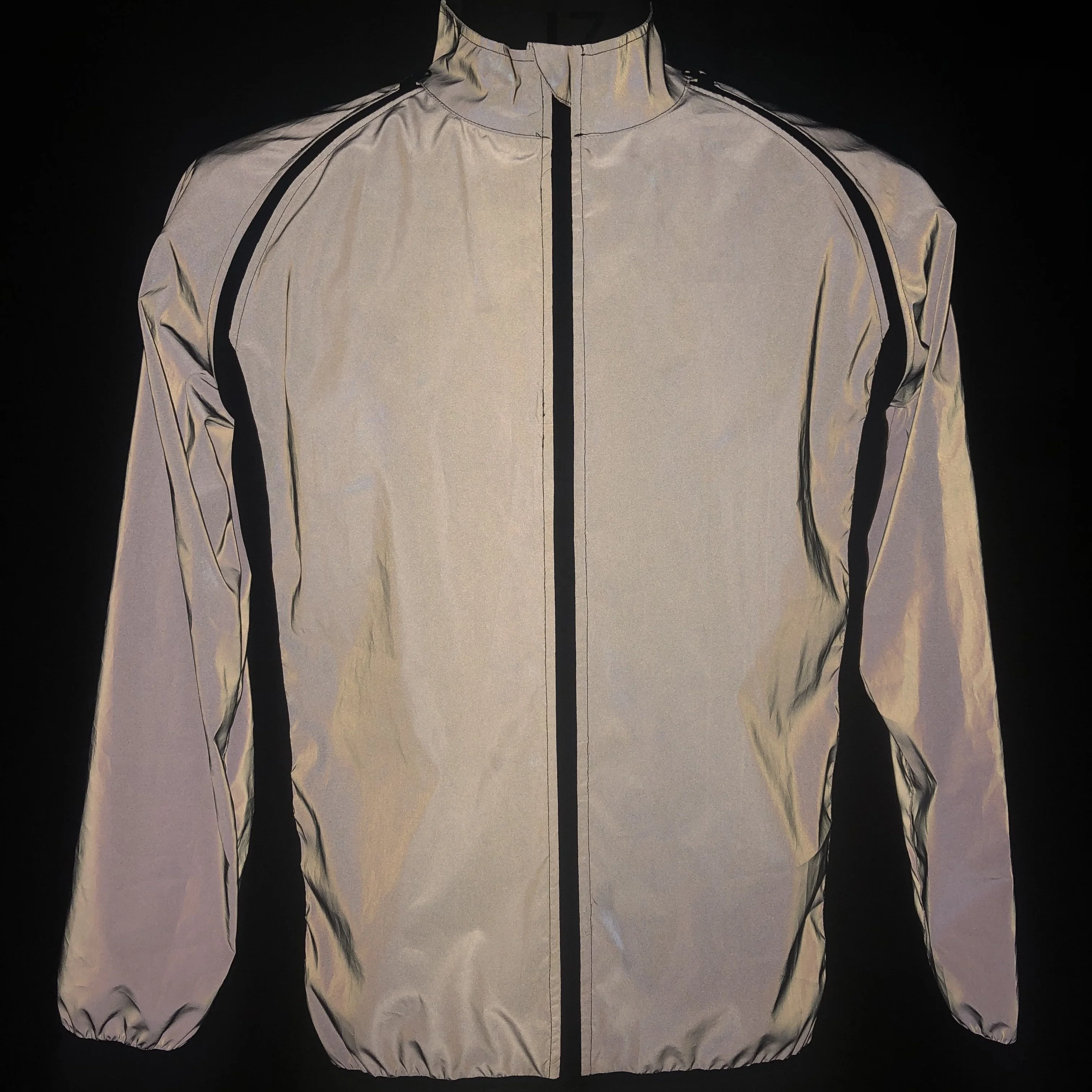 custom reflective windbreaker