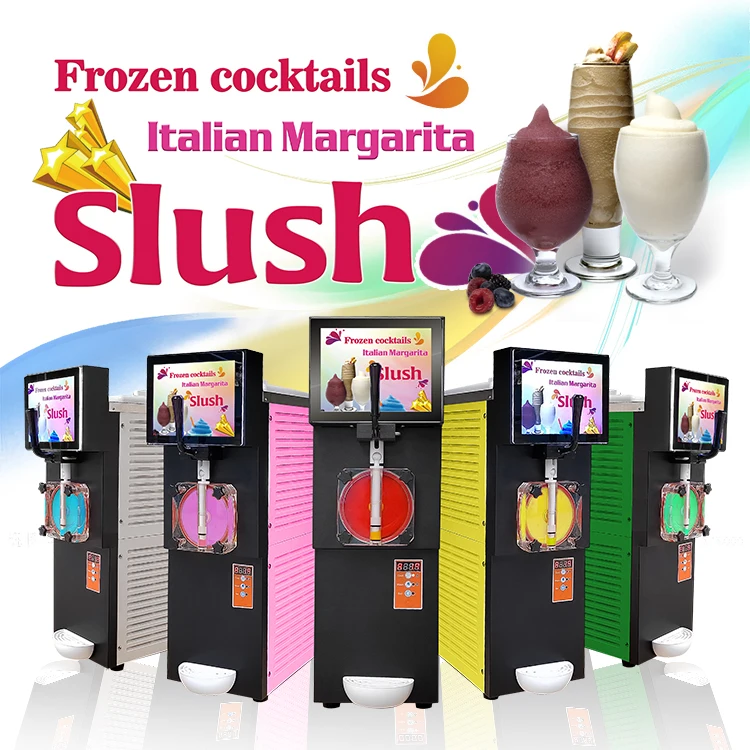New Design Single Tank Frozen Drink Slush Machine Slush Ice Machine Wholesale Slushy Machine