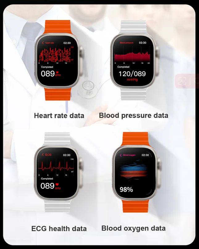 Hot Selling S8 Utra Smartwatch Heart Rate Monitor Smart Watch Sim Card
