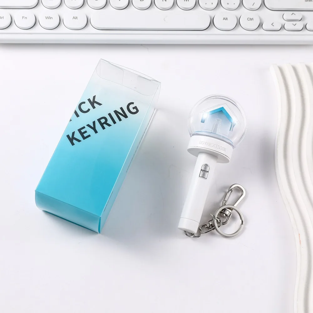 KPOP BOYNEXTDOOR Lightstick Keychain - Sungho, Leehan, Riwoo
