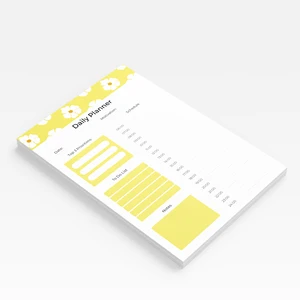 2026 Undated Planner with New Design Glue Bound Custom Use Memo Notebook for Work or Study Features Blank Calendar Pages