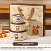 Boys' Fresh-keeping Bowl Set of Three(Gift Box Set)