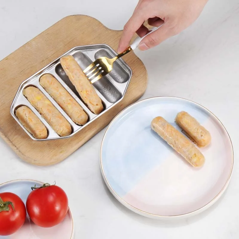 TOPINCN Stampo Per Salsicce, Stampo Per Salsicce In Acciaio - 7