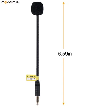 Comca 3.5mm Gooseneck Microphone Input Line for Sony Wireless Mic CVM-GM-C2 detail image