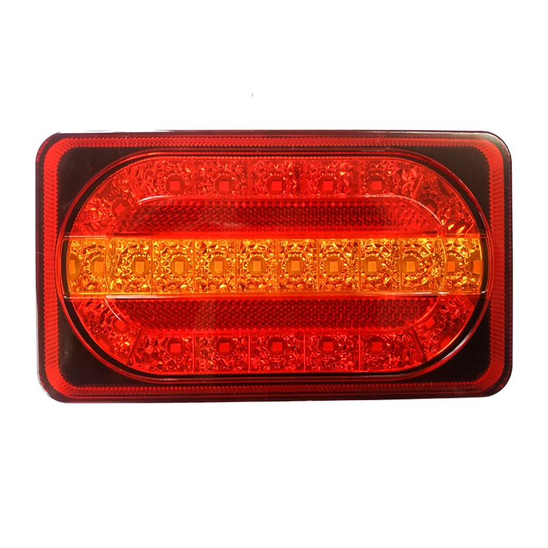 LIMICAR 4PCS 2" Round LED Clearance Light 2 in 1 Reflector Side Marker Light for